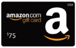 $75 amazon.com gift card