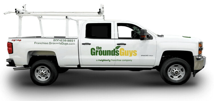 The Grounds Guys Vehicle